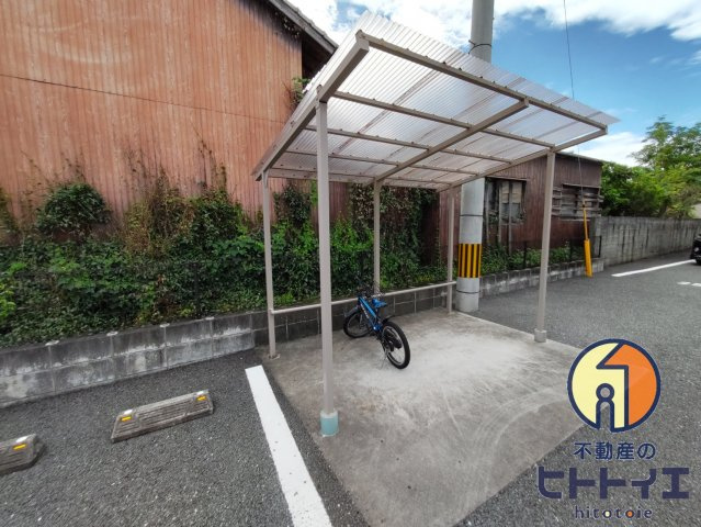 コーポNOAH　A棟のその他共用部分|自転車置き場です