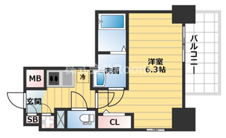 【間取り】 | エスリード松屋町グレイス