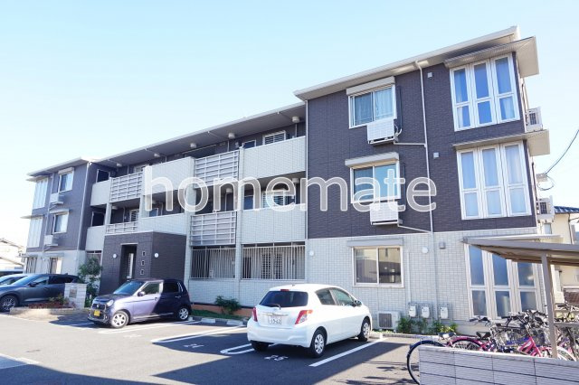 熊本市東区長嶺東１丁目のアパートの外観