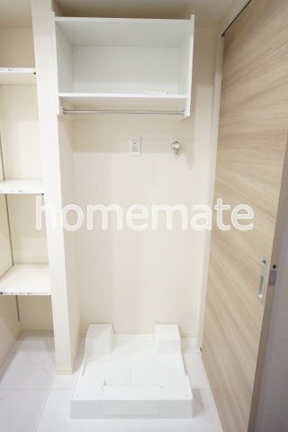 熊本市東区長嶺東１丁目のアパートの洗面所