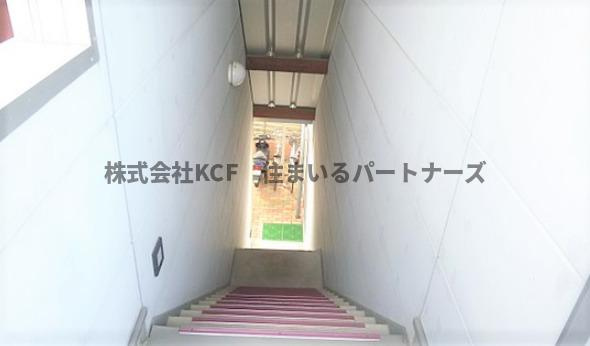 シャント国分のエントランス|建物の内部です