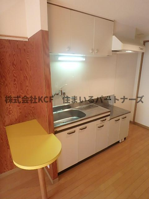 シャント国分のキッチン|使いやすいキッチンです