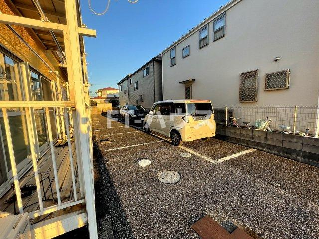 ラベンダーハイムの駐車場