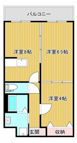 【間取り】 | ルミナス恒久南