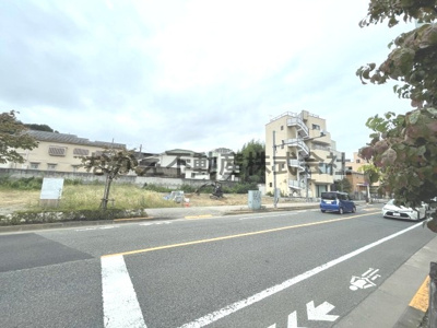 【前面道路含む現地写真】 | 仲介手数料無料　日野市高幡647新築戸建て4棟　6号棟