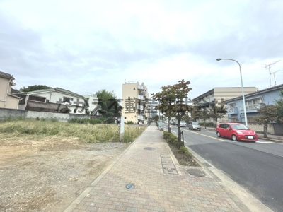 【前面道路含む現地写真】 | 仲介手数料無料　日野市高幡647新築戸建て4棟　9号棟