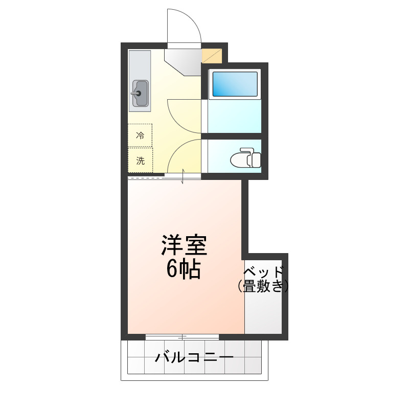ロワールヨシダの間取り