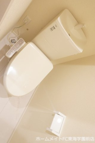 合志市須屋のアパートのトイレ
