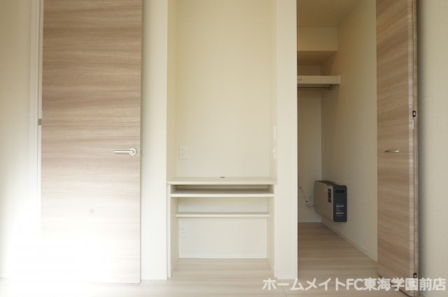 合志市須屋のアパートの収納