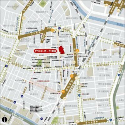 【地図】 | グランド・ガーラ神田