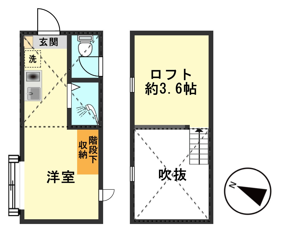 ハーモニーテラス北小岩ⅩⅢ の間取り