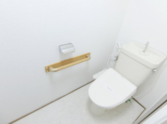 【トイレ】 | 石井町テラスハウス | シンプルで使いやすいトイレです