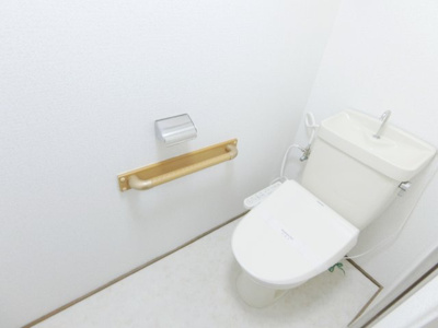 【トイレ】 | 石井町テラスハウス | シンプルで使いやすいトイレです