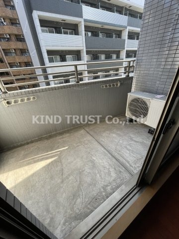 ランドマークシティ梅田東のバルコニー|落ち着いた時間を過ごせるバルコニーです