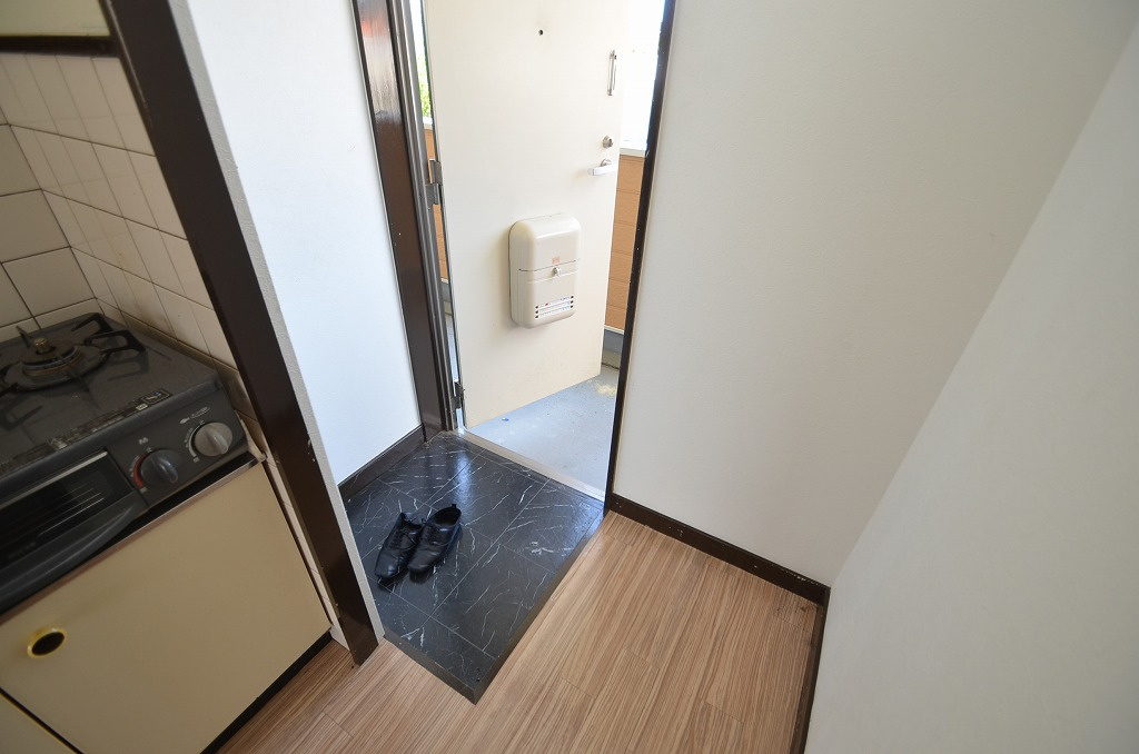 シティーベール沖田の玄関