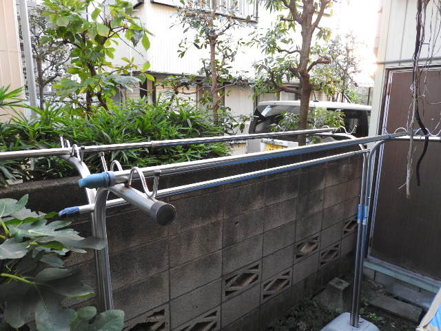 第１鈴木荘のバルコニー