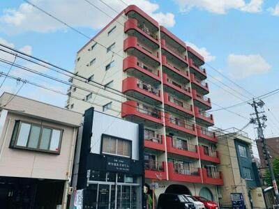 【外観】 | 春岡ハイツ〈仲介手数料無料〉 | リノベーション済み。
保証付きマンションです。