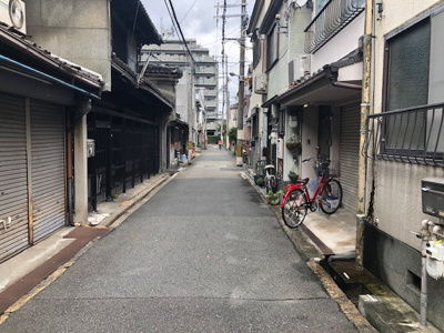 【周辺】 | 大阪市北区中津3丁目売地 | 西側道路：幅員約3.75ｍの道路に面す。