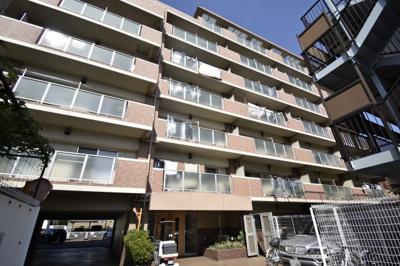 【外観】 | サングレイス川崎エアリーステージ | 総戸数４３戸、平成１４年５月築、管理人は日勤勤務につき管理体制良好です♪