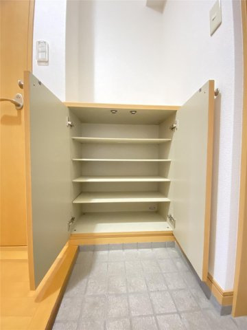 菊池郡菊陽町光の森２丁目の賃貸マンションの収納