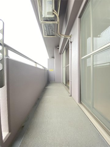菊池郡菊陽町光の森２丁目の賃貸マンションのバルコニー