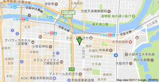【地図】 | パークキューブ北浜