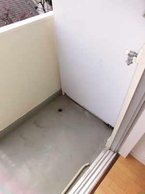 【設備】 | 森マンション | 森マンション　洗濯機置場