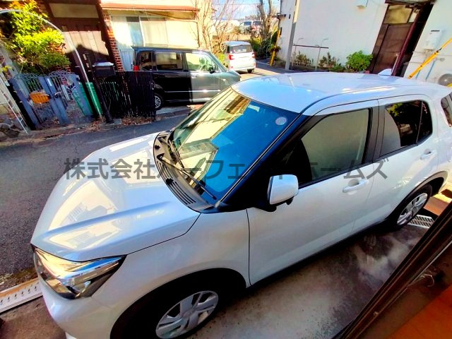 枚方市楠葉中之芝１丁目の一戸建ての駐車場|駐車場です