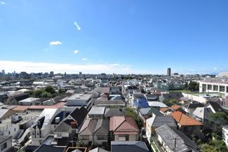 【展望】 | 物件のお問い合わせは、 ０１２０－７００－９６８までお気軽にどうぞ！
バルコニーからの眺望　街並み一望