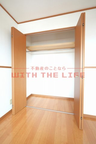 コーポ廣重【キャッシュバック対象物件】の収納|専用の収納スペースです