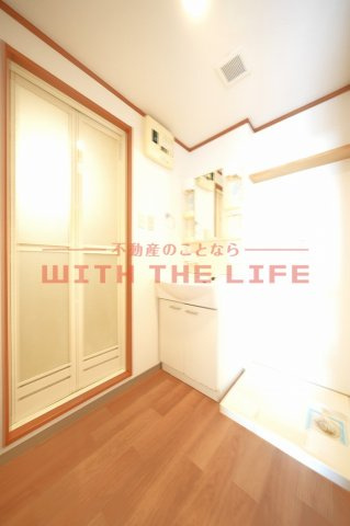 コーポ廣重【キャッシュバック対象物件】の洗面所|洗面所です