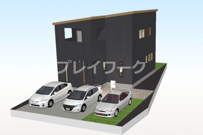 【外観パース】 | 鶴山台北小・建築条件なし売土地・土地64坪・和泉市鶴山台１丁目 | 外観パースです♪