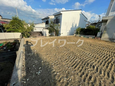 【前面道路含む現地写真】 | 鶴山台北小・建築条件なし売土地・土地64坪・和泉市鶴山台１丁目 | 前面道路含む現地写真です