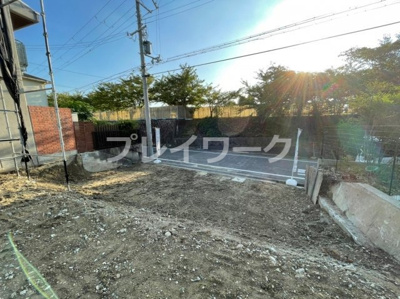 【前面道路含む現地写真】 | 鶴山台北小・建築条件なし売土地・土地64坪・和泉市鶴山台１丁目 | 前面道路含む現地写真です