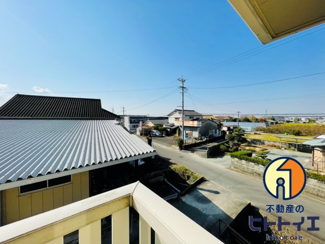 Hills306B棟の展望|お庭からの眺望です