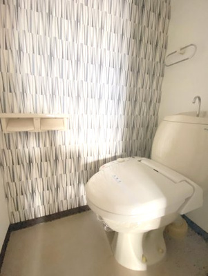 【トイレ】 | コーポ朝日A棟