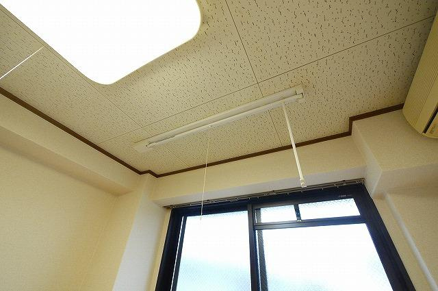 新大宮シティ・パルの設備|室内物干しです