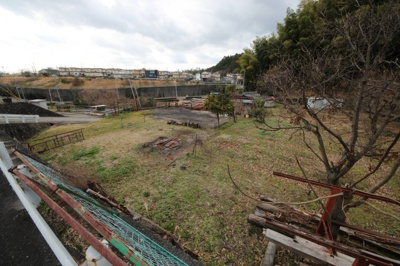 【周辺】 | 大津市伊香立下龍華町576-4 売土地 | 東側道路からの眺め