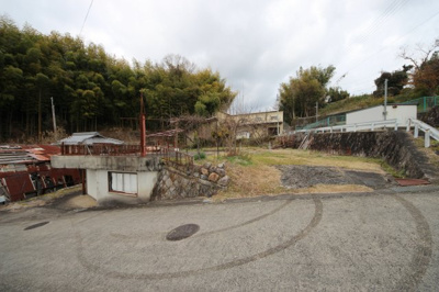 【外観】 | 大津市伊香立下龍華町576-4 売土地 | 南側道路からの敷地全景
