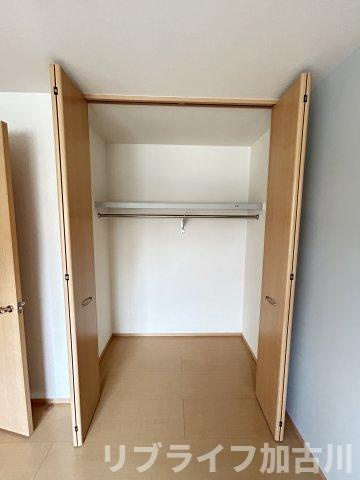 加古川市加古川町稲屋のアパートの収納