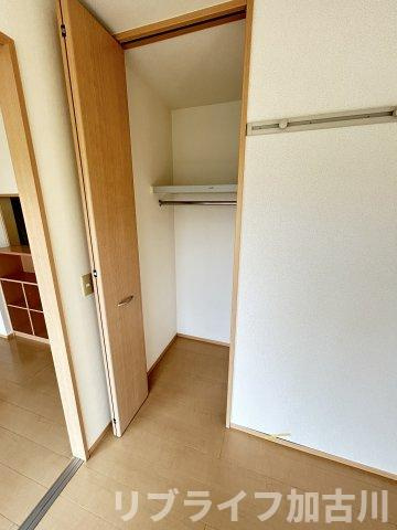 加古川市加古川町稲屋のアパートの収納