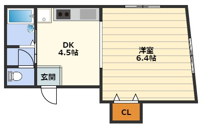 ベリーハウス106の間取り
