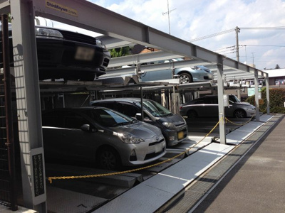 【駐車場】 | イトーピア鷺沼Ⅱ | 機械式駐車場です。