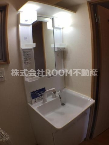 Hiマンションの洗面所