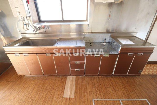 鵤木町貸家SUのキッチン