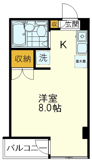 【間取り】 | 北町マンションK-0