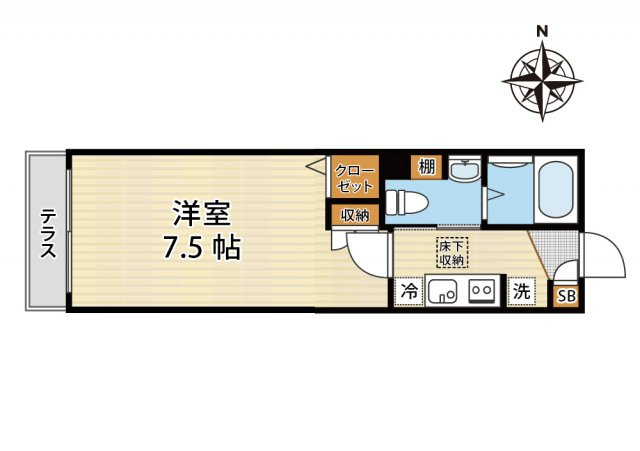 【間取り】 | ダリア新高円寺
