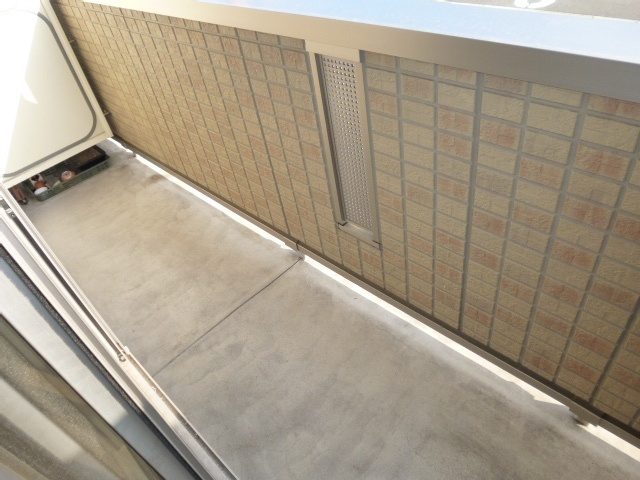 パストラル　浜町のバルコニー