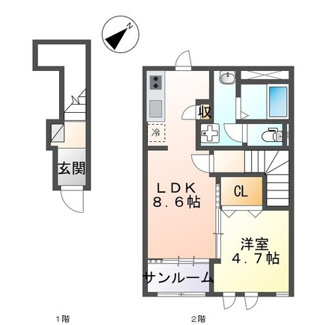 【間取り】 | エンプレスⅥ