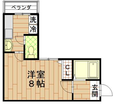 レーベンなぎの宮の間取り